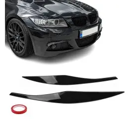Headlight Eyebrows / Trims set for BMW E90 / E91...