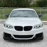 Performance Front Lip for BMW F22 / F23 with M-Pack, glossy black