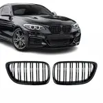 Performance kidney Grille for BMW F22 / F23 / F87, glossy black