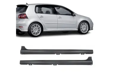 GTI style Side Skirts set for VW Golf MK5 (03-09)