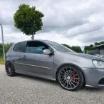 GTI style Side Skirts set for VW Golf MK5 (03-09)