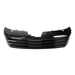 Badgeless grille for VW Passat B7 (10-15), glossy black