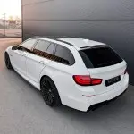 Performance side skirt extensions for BMW F10 / F11 (11-18), glossy black