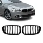 Kidney Grille set for BMW F10 / F11, glossy black