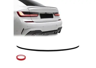 Trunk Spoiler for BMW G20 / G80, glossy black