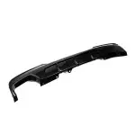 Performance Diffuser for BMW F10 / F11 with M-Pack rear bumper, glossy black 518, 520, 525, 530