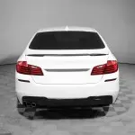 Performance Diffuser for BMW F10 / F11 with M-Pack rear bumper, glossy black 518, 520, 525, 530