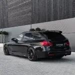 Performance rear bumper Diffuser for BMW F30 / F31 (11-19), glossy black