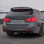 Performance rear bumper Diffuser for BMW F30 / F31 (11-19), glossy black
