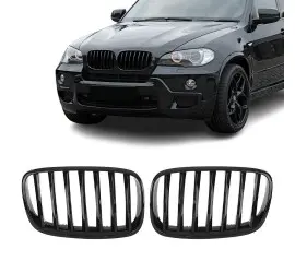 Kidney Grille for BMW E70 X5 / E71 X6, glossy black