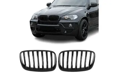 Kidney Grille for BMW E70 X5 / E71 X6, glossy black