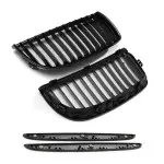 Kidney grille for BMW E90 / E91 (05-08), glossy black