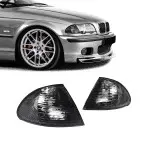 Turn signals for BMW E46 sedan / touring (98-01), smoked