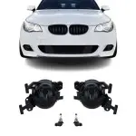 Fog lights for BMW E60 / E61 M-Pack (03-10), smoked