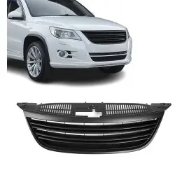 Badgeless grill for VW Tiguan (07-11), black