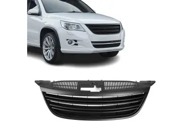 Badgeless grill for VW Tiguan (07-11), black