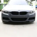 M-Pack Front Bumper for BMW F30 / F31, with PDC holes, with headlight washer holes