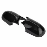 M style V2 Mirror Caps set for BMW E81 / E82 / E87 / E88, glossy black