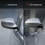 M style V2 Mirror Caps set for BMW E81 / E82 / E87 / E88, glossy black