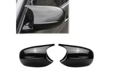 M style V2 Mirror Caps set for BMW E81 / E82 / E87 / E88, glossy black
