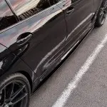 Performance Side Skirts Extensions for BMW G30 / G31 / F90, glossy black