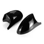 M style Mirror Caps set for BMW E81 / E82 / E87 / E88, glossy black