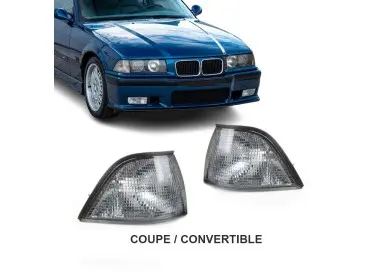 Front Indicators set for BMW E36 Coupe / Cabrio, smoked