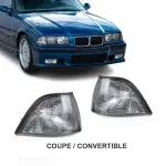 Front Indicators set for BMW E36 Coupe / Cabrio, smoked