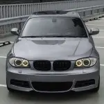 Performance kidney grille for BMW E81 / E82 / E87 / E88 (07-), glossy black