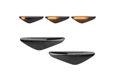 LED dynamic side repeaters for BMW E70 X5 / E71 X6 / F25 X3, smoked