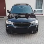 Performance kidney grille for BMW X3 F25 PRE-LCI (11-14), glossy black