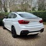 Trunk Spoiler for BMW F16 X6 (15-19), glossy black