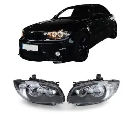 Headlights DEPO V1 for BMW E81 / E82 / E87 / E88 (04-11)
