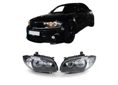 Headlights DEPO V1 for BMW E81 / E82 / E87 / E88 (04-11)