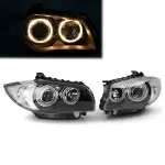 Headlights DEPO V1 for BMW E81 / E82 / E87 / E88 (04-11)