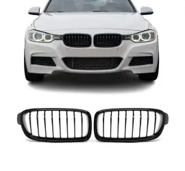 Kidney Grille for BMW F30 / F31 (11-19), glossy black