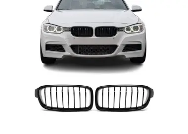 Kidney Grille for BMW F30 / F31 (11-19), glossy black