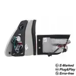 Tail Lights for BMW X5 E53 (99-06), smoked + red