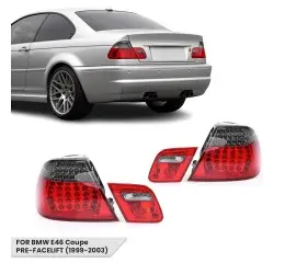 LED Tail Lights for BMW E46 (99-03) Coupe, smoked