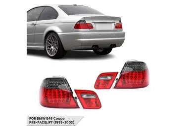 LED Tail Lights for BMW E46 (99-03) Coupe, smoked