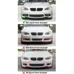Fog Light for BMW E92 / E93 M3-style bumper, clear, Left side, clear