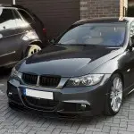 Performance kidney grille for BMW E90 / E91 (05-08), glossy black