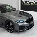 WR V1 Front Bumper Lip Spoiler for BMW G30 / G31 LCI (21-23), glossy black