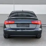 Trunk Spoiler for Audi A6 C7 / S6 C7 sedan (11-18), glossy black