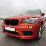 Performance kidney grille for BMW X1 E84 (09-15), glossy black