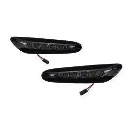 LED turn signals for BMW E60 / E61, smoked