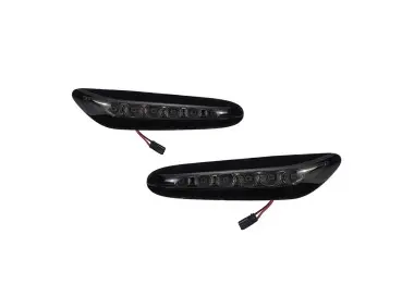 LED turn signals for BMW E60 / E61, smoked