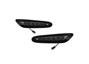 LED turn signals for BMW E90 / E91, smoked