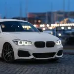 Performance kidney grille set for BMW F20 / F21 LCI (15-19), glossy black
