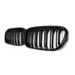 Performance kidney grille set for BMW F20 / F21 LCI (15-19), glossy black